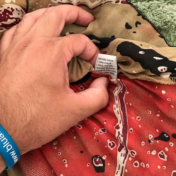 Jaipur Brand Crinkle Fabric 2/3 Sleeve Colorful Blouse - Picture 11 of 14